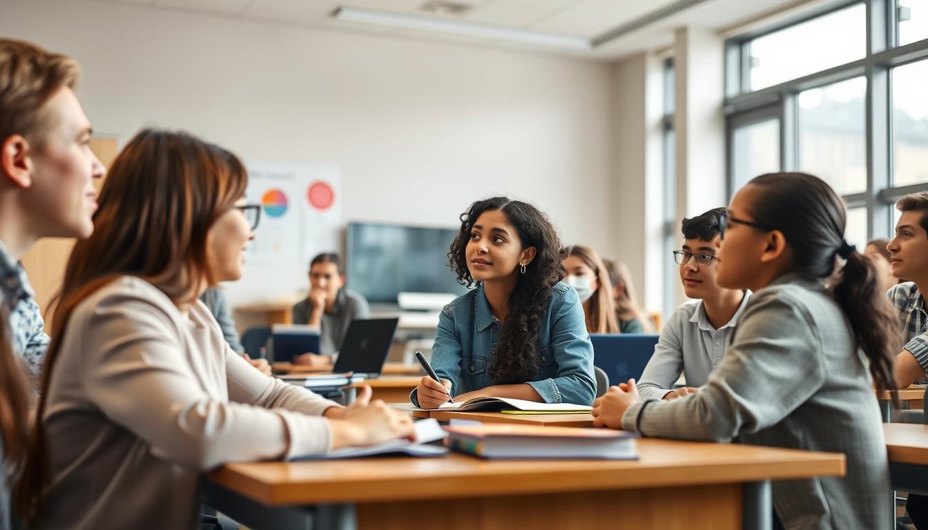 Students and educational resources in a modern learning environment